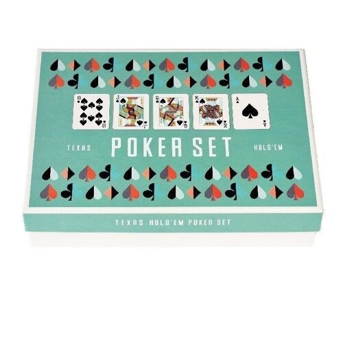 Texas hold'em poker set