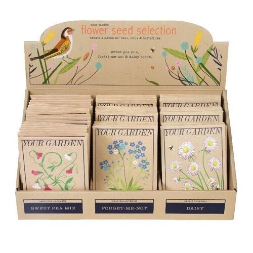 Assorted flower seeds - Your Garden