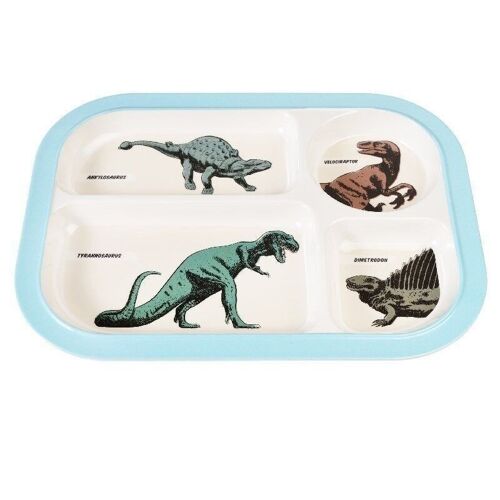 Melamine food tray - Prehistoric Land