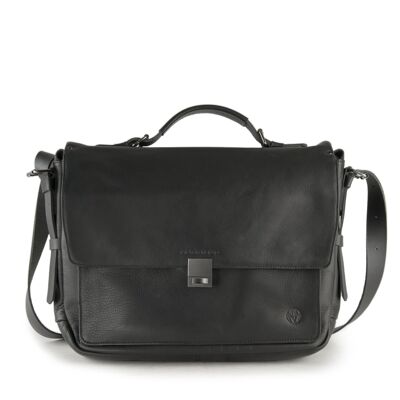 Ivy Lane Notebook briefcase medium - schwarz