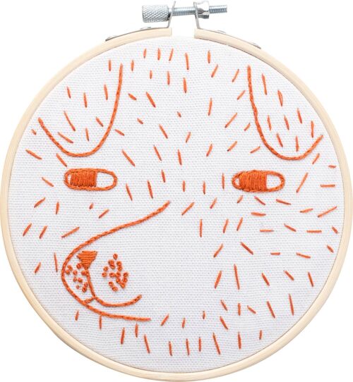 Scamp The Dog Donna Wilson Embroidery Hoop Kit