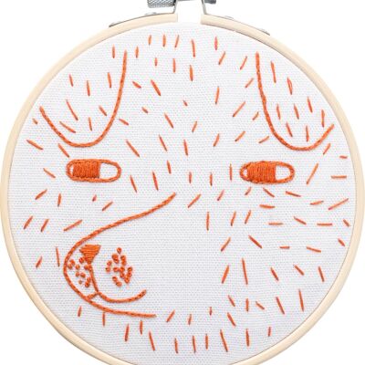 Scamp The Dog Donna Wilson Embroidery Hoop Kit