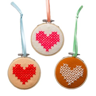 Heart Felt Cross Stitch Kit