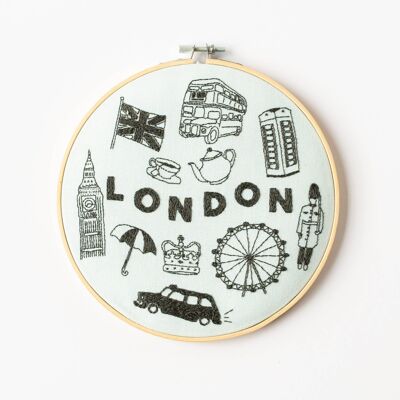 London x Maptote Embroidery Kit