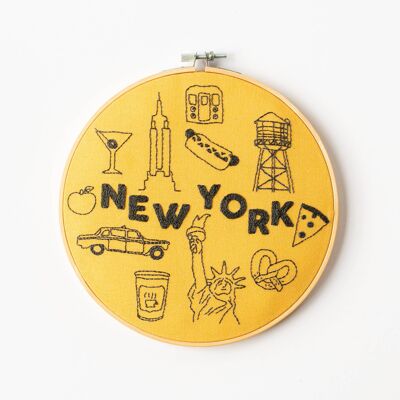 New York x Maptote Embroidery Kit
