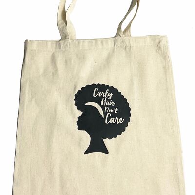 Curly Hair Don't Care Tote