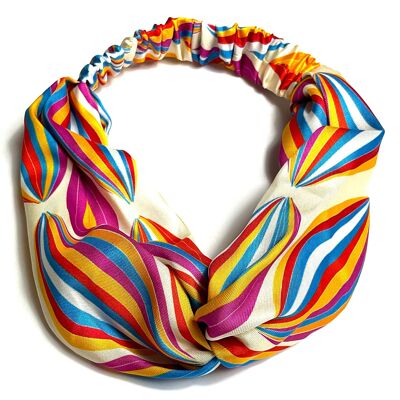 Stripe Knotted Headband