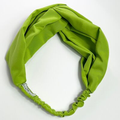 Handmade Bright Green Knotted  Headband