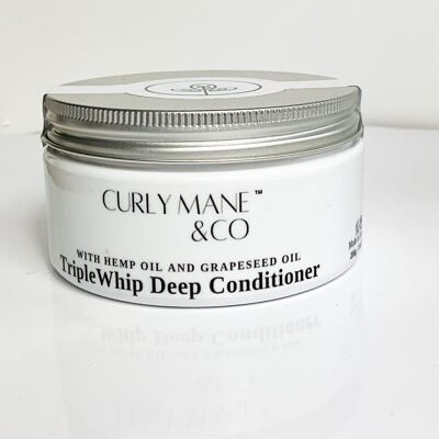 TripleWhip Deep Conditioner with Hemp Oil and Grapeseed Oil  Replenish Moisture
