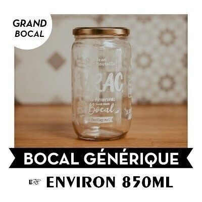 Bocal - env. 850ml - Le principal dans mon bocal - Grand Format