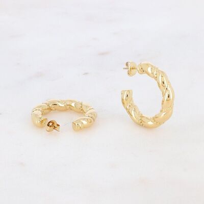 Marthe hoops - gold