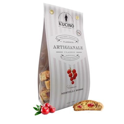 CANTUCCINI AI MIRTILLI ROSSI - 200g