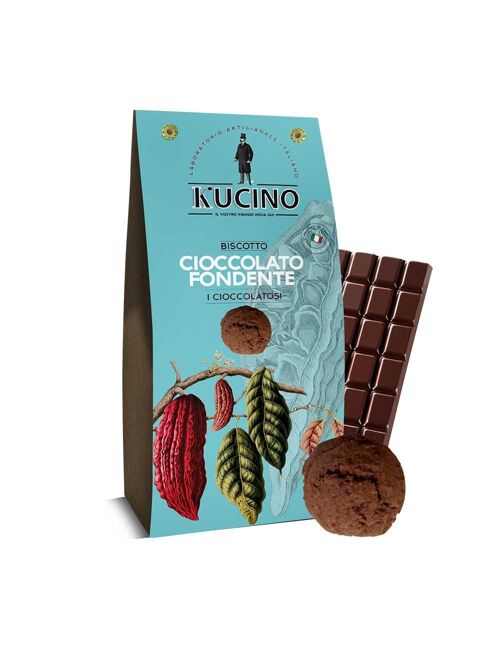 BISCOTTO CIOCCOLATO FONDENTE - 125g