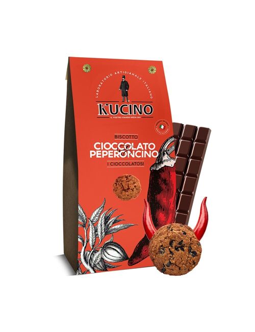 BISCOTTO CIOCCOLATO E PEPERONCINO - 125g