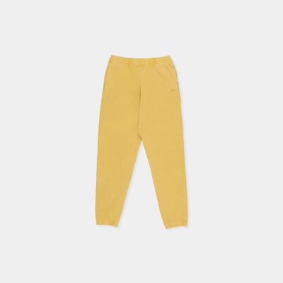 Pantalón de Chándal Orgánico Amarillo Cebolla