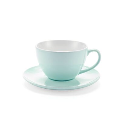 Jumbo Mug Azzurra - cup with saucer