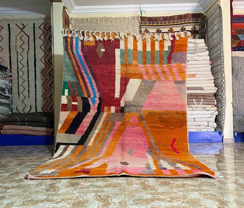 Colorful  Moroccan rug - W3