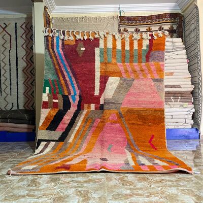 Colorful  Moroccan rug - W3