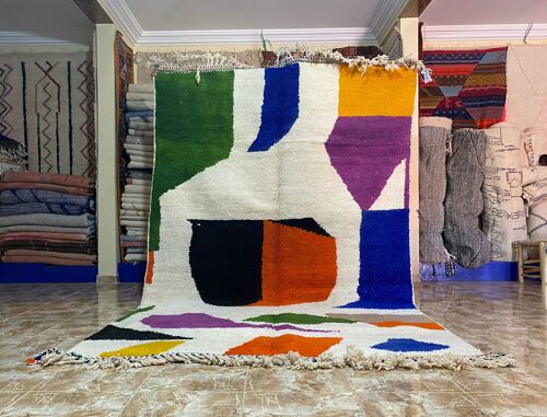 Colorful  Moroccan rug - W62