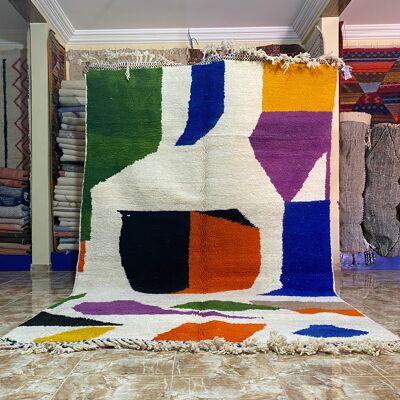 Colorful  Moroccan rug - W62