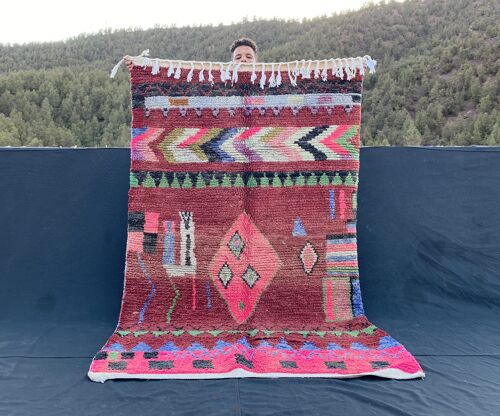Colorful  Moroccan rug - KD4