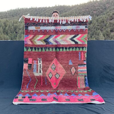 Colorful  Moroccan rug - KD4
