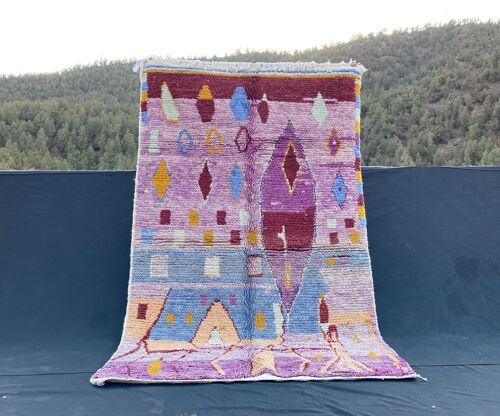 Colorful  Moroccan rug - KD15