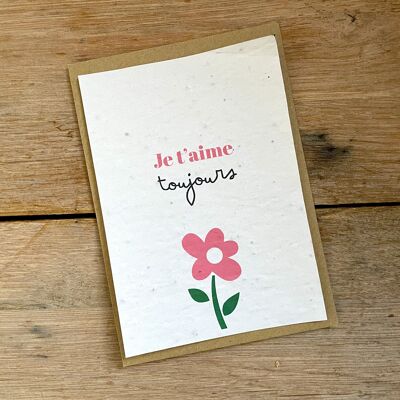 Carte amour toujours rose
