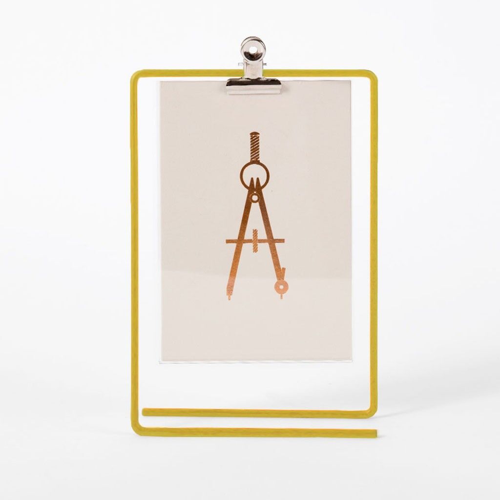 Hanging Photo Frame - Yellow