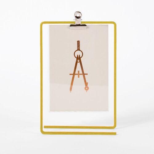 Hanging Photo Frame - Yellow