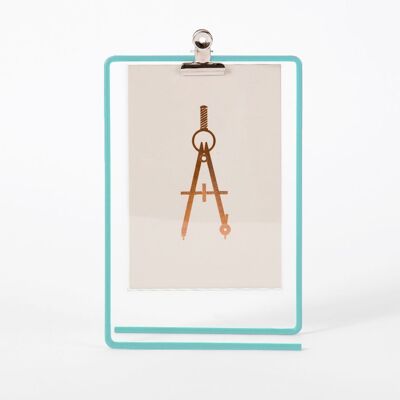 Hanging Photo Frame - Light Blue