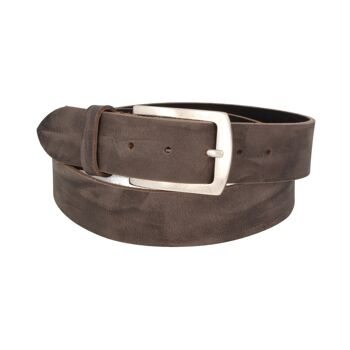 Ceinture Homme Cuir Novaho Gris 1