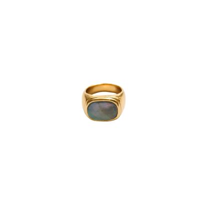 Columba ring - Gray mother-of-pearl
