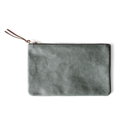 Soft case medium - tuerkis - Lammleder