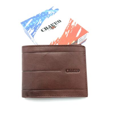 Prodotti Genuine leather wallet for men, Brand Charro, art. CAGL1373.422