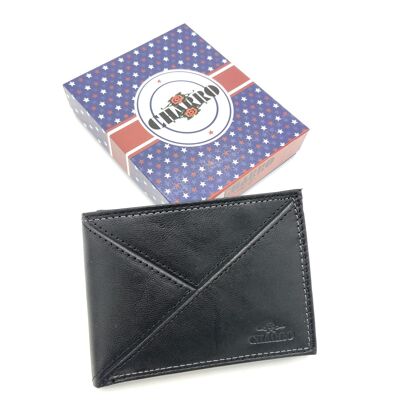 Genuine leather wallet for men, Brand Charro, art. IMER1123.422