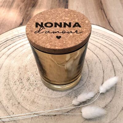 Nonna of love scented candle 8cm