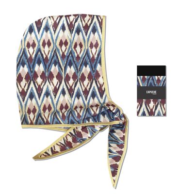 Stampa Ikat con cappuccio 1