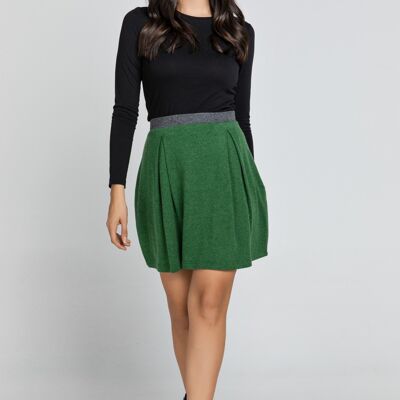 Green Mini Skirt