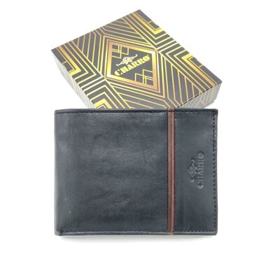 Genuine leather wallet for men, Brand Charro, art. ITTI1123.422