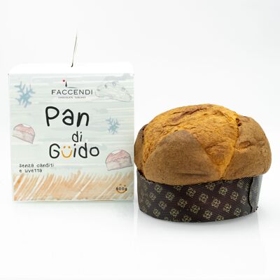 Artisan Panettone Without Raisins and Candied Fruits