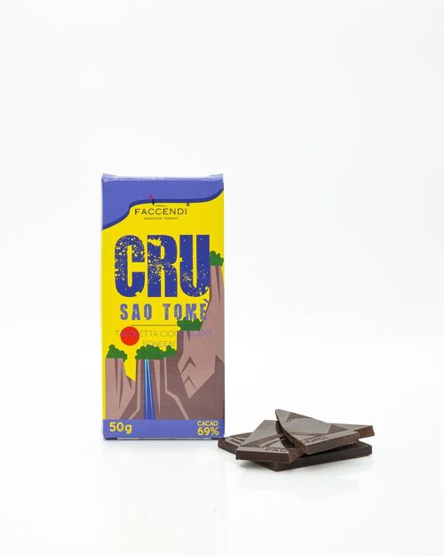 Cioccolato Fondente CRU Sao Tomè 69%