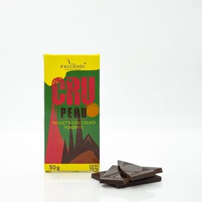 Dunkle Schokolade CRU Peru 70%