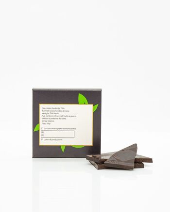 Chocolat Noir 70% au Thé Vert 2