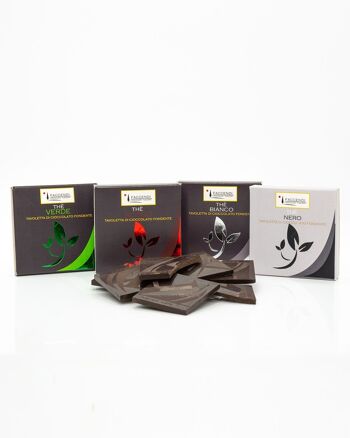 Chocolat Noir 70% au Thé Vert 3