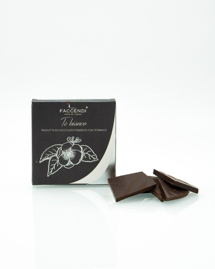 Dark Chocolate 70% with White Tea