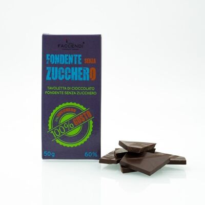 Cioccolato Fondente Senza Zucchero