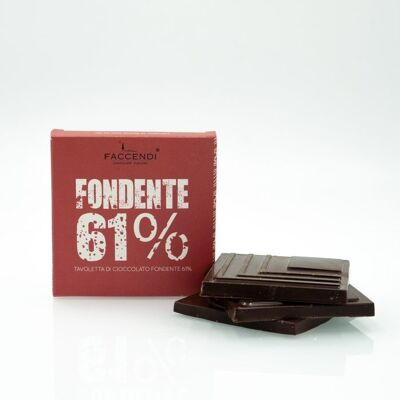 Tavoletta Cioccolato Fondente 61%