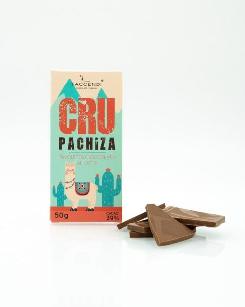 Tavoletta CRU Pachiza latte 39% 50g