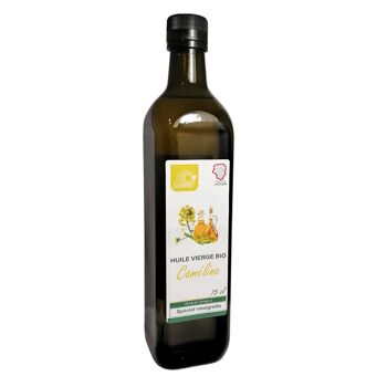 Huile de Caméline bio Francaise (Origine Charente) SPECIAL VINAIGRETTE